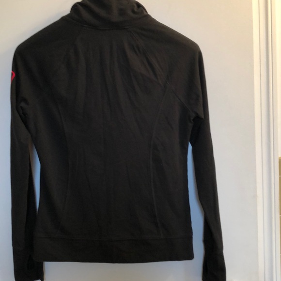 Pink by VS Black Athletic Half Zip Top Size SP - Picture 7 of 8